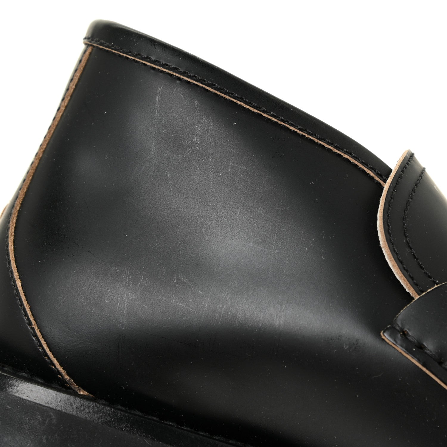 Gucci Cordovan Lux Mens Harald Horsebit Ankle Boots 7 Black 17 of 19