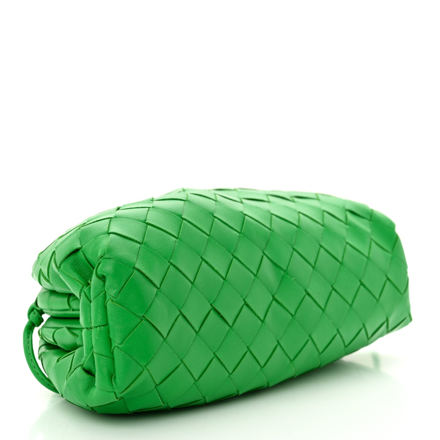 Bottega Veneta Nappa Intrecciato The Mini Pouch Clutch Parakeet 4 of 10