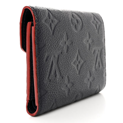 Louis Vuitton Empreinte Victorine Wallet Marine Rouge 3 of 9