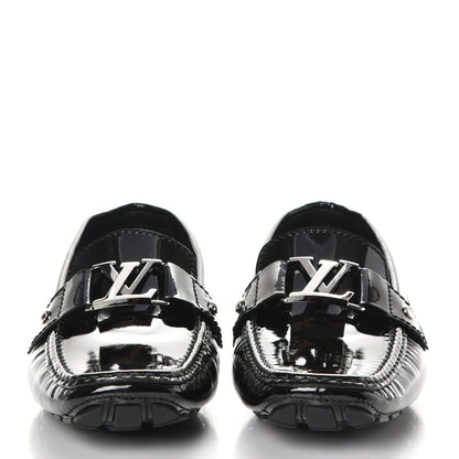 Louis Vuitton Patent Monte Carlo Loafers 9 Black 2 of 10