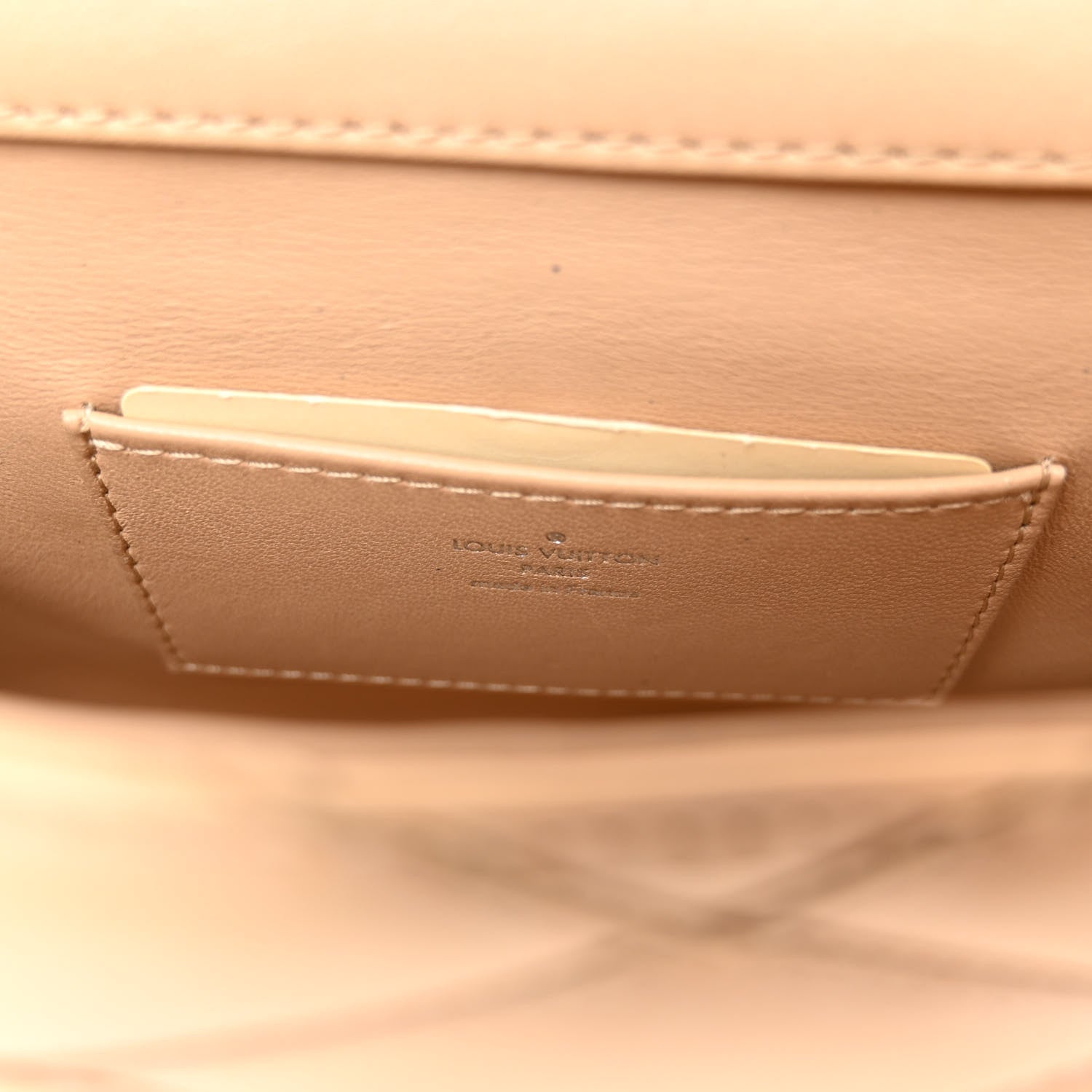 Louis Vuitton Lambskin Malletage GO-14 MM Champagne 6 of 9