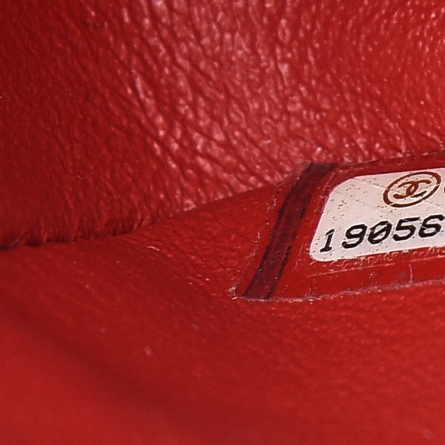 Chanel Caviar Quilted Jumbo Double Flap Red 9 of 10