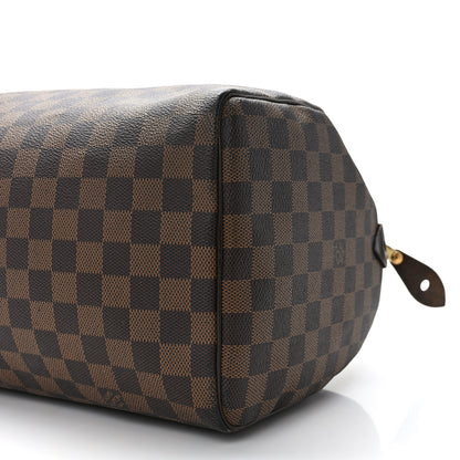 Louis Vuitton Damier Ebene Speedy 30 10 of 14