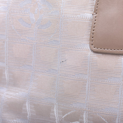 Chanel Nylon Medium Travel Tote Beige 13 of 13