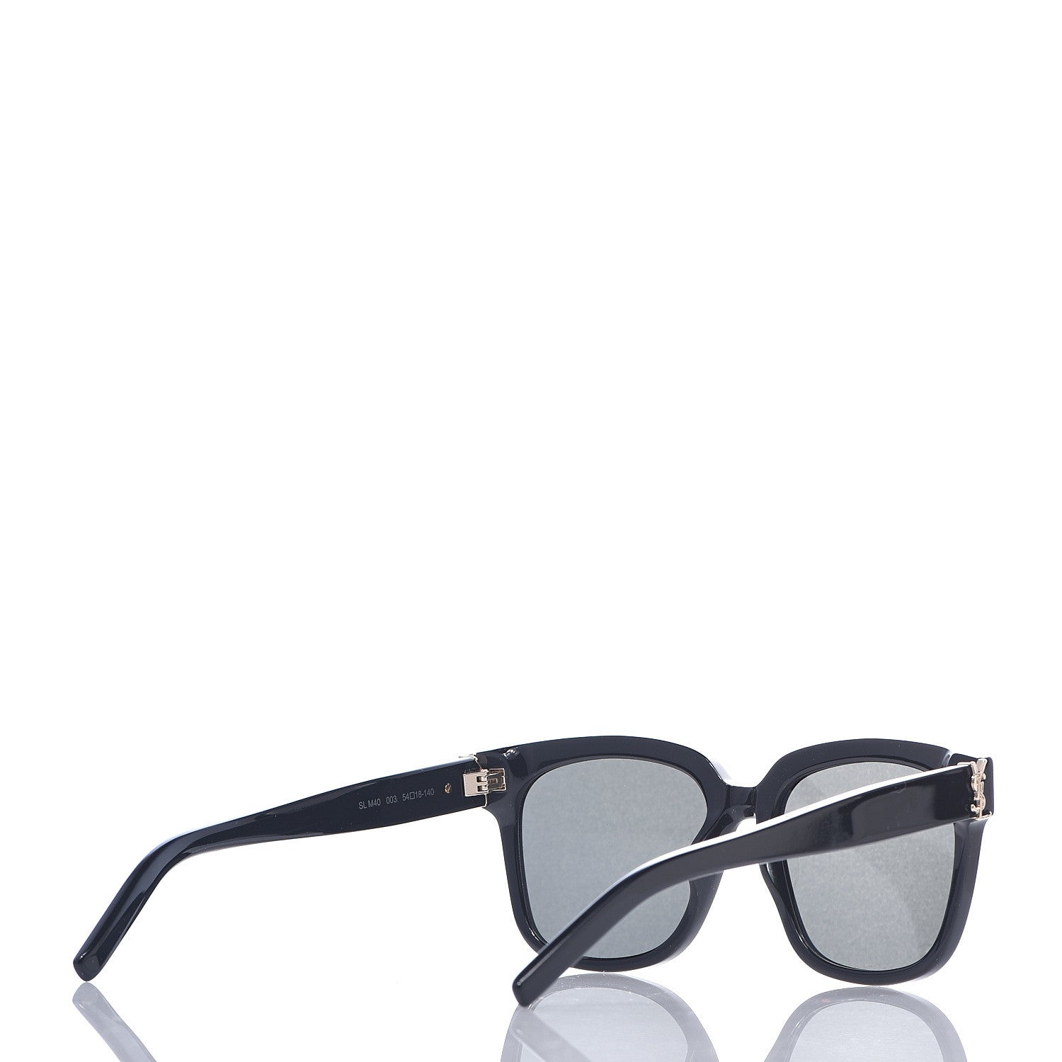 Saint Laurent Acetate SL M40 Sunglasses Black 4 of 9