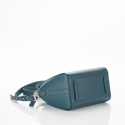 Givenchy Sugar Goatskin Mini Antigona Mineral Blue 4 of 10