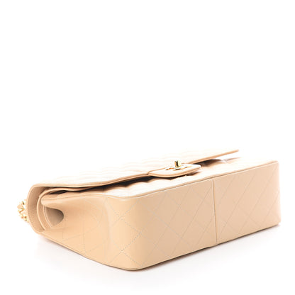 Chanel Caviar Quilted Jumbo Double Flap Beige Clair 3 of 9