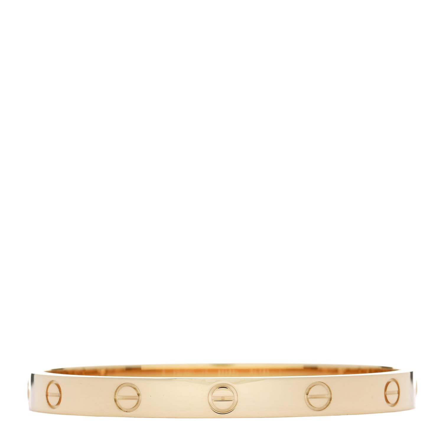 Cartier 18K Yellow Gold LOVE Bracelet 17 3 of 10
