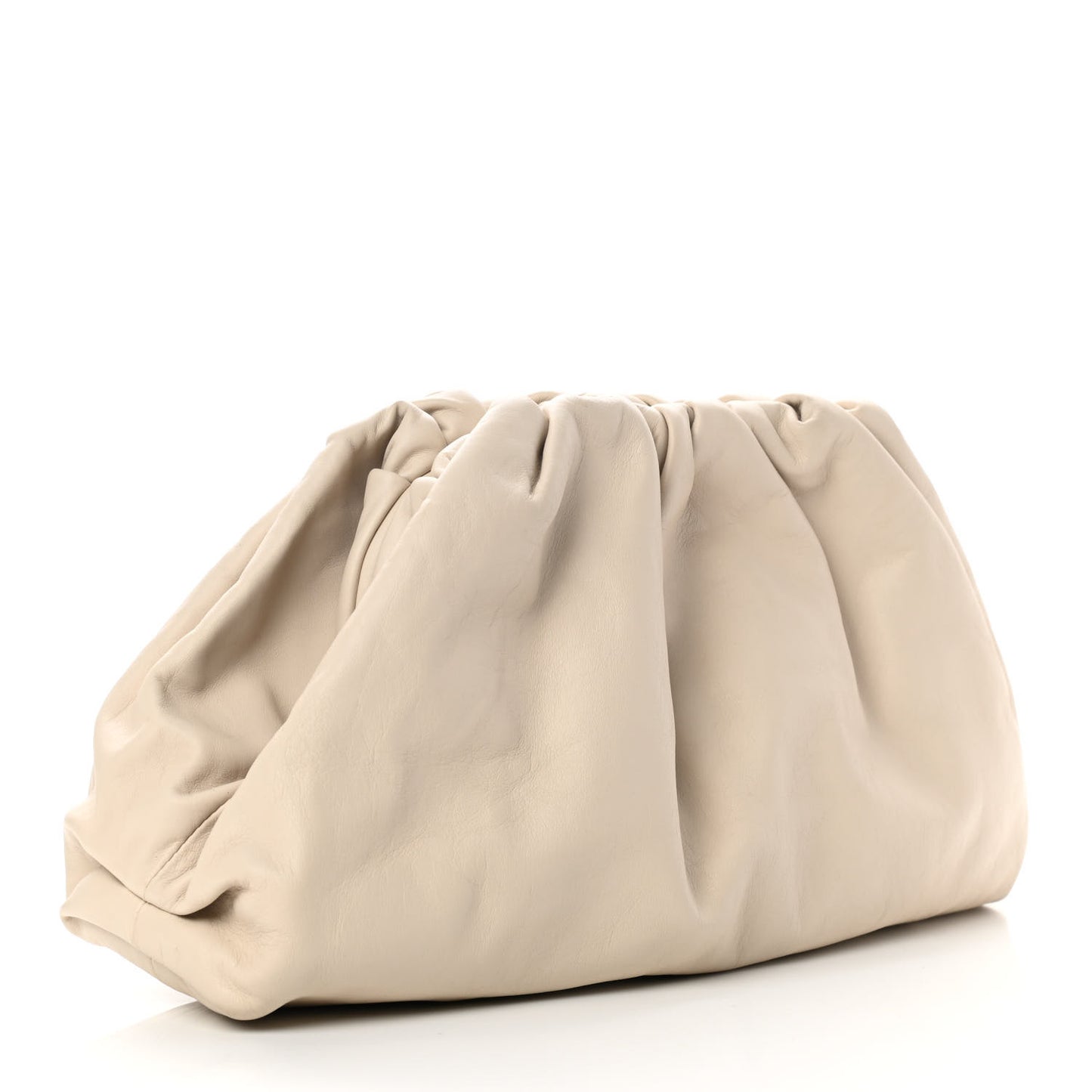 Smooth Butter Calf The Pouch Oversized Clutch Mist