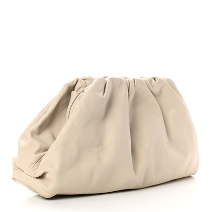 Bottega Veneta Smooth Butter Calf The Pouch Oversized Clutch Mist 4 of 10