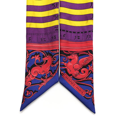 Hermes Silk Astrologie Twilly 2 of 6