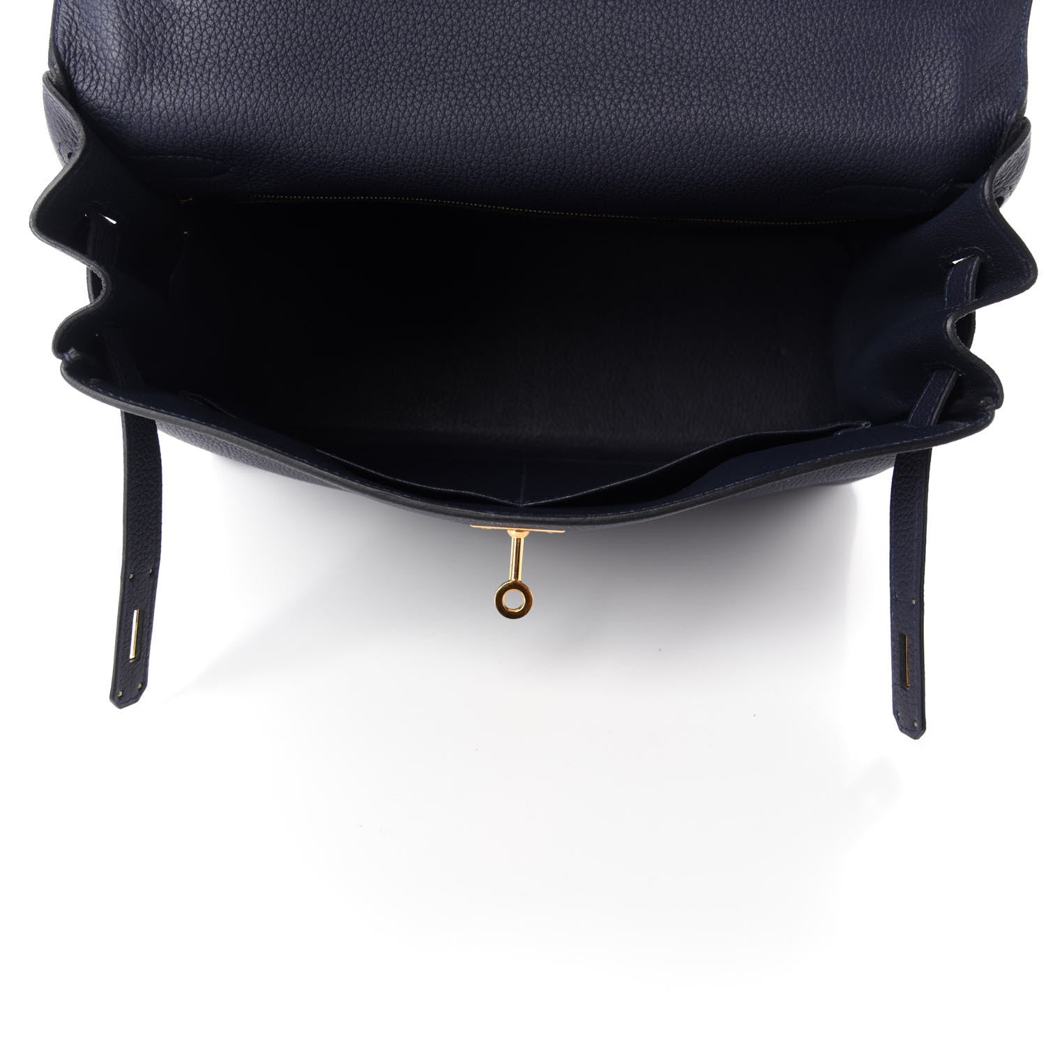 Hermes Togo Kelly Retourne 32 Bleu Nuit 5 of 13