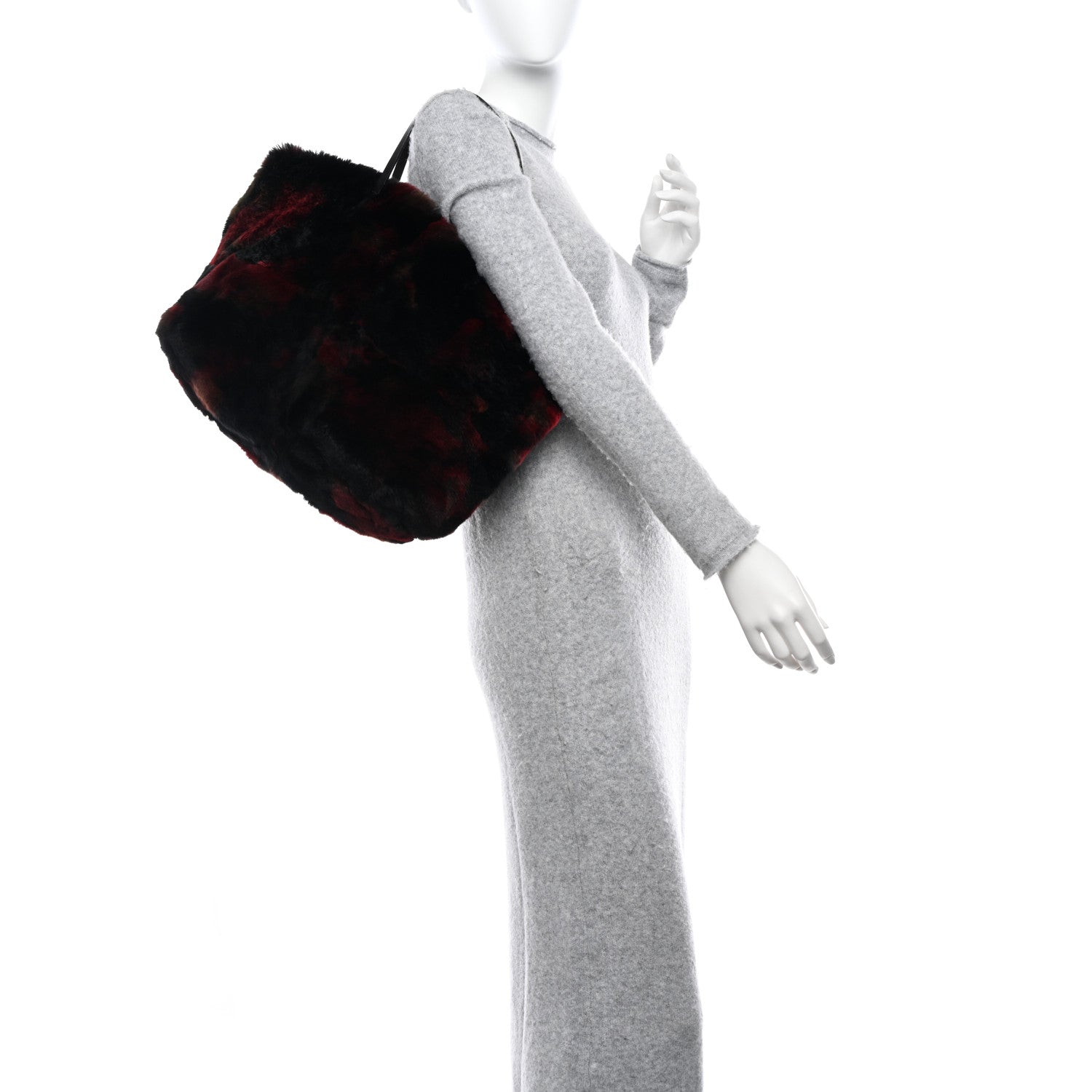 Fendi Fur Medium Shopping Tote Multicolor 2 of 9