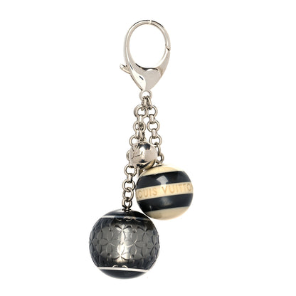 Louis Vuitton Mini Lin Bag Charm Black 1 of 3