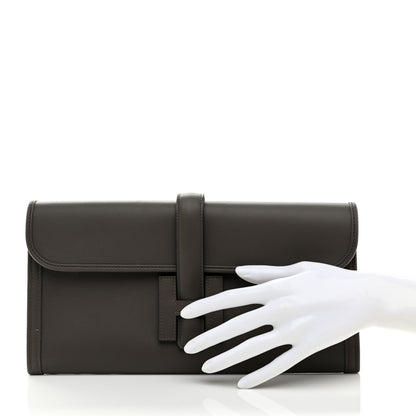 Hermes Swift Jige Elan 29 Clutch Etain 2 of 7
