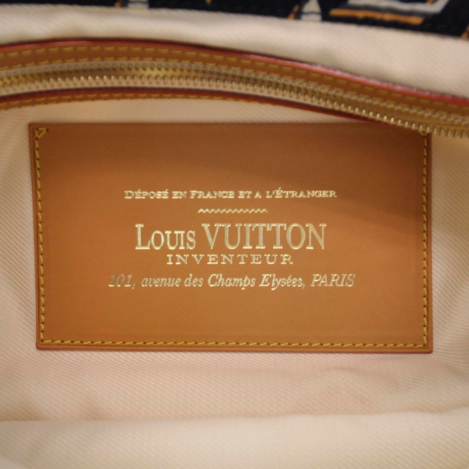 Louis Vuitton Canvas Monogram Cruise Bulles MM Navy 6 of 8