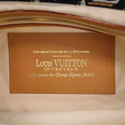 Louis Vuitton Canvas Monogram Cruise Bulles MM Navy 6 of 8