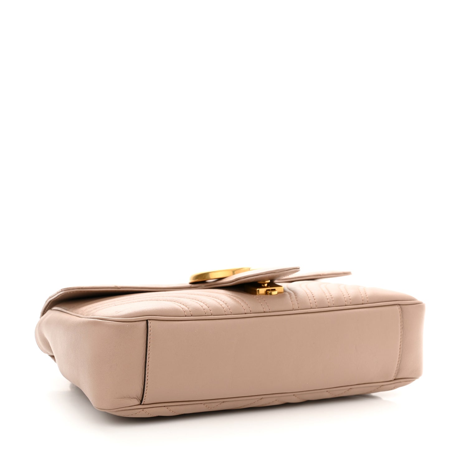 Calfskin Matelasse Medium GG Marmont Shoulder Bag Porcelain Rose
