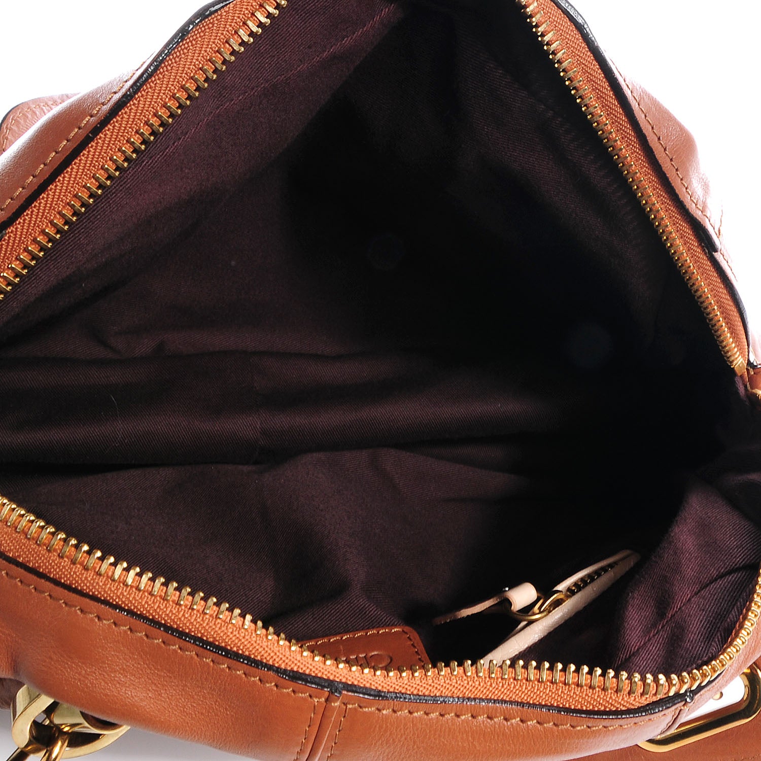 Chloe Calfskin Medium Paraty Tassel Wood 5 of 8