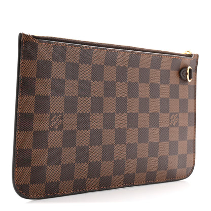 Louis Vuitton Damier Ebene Neverfull MM GM Pochette 3 of 8