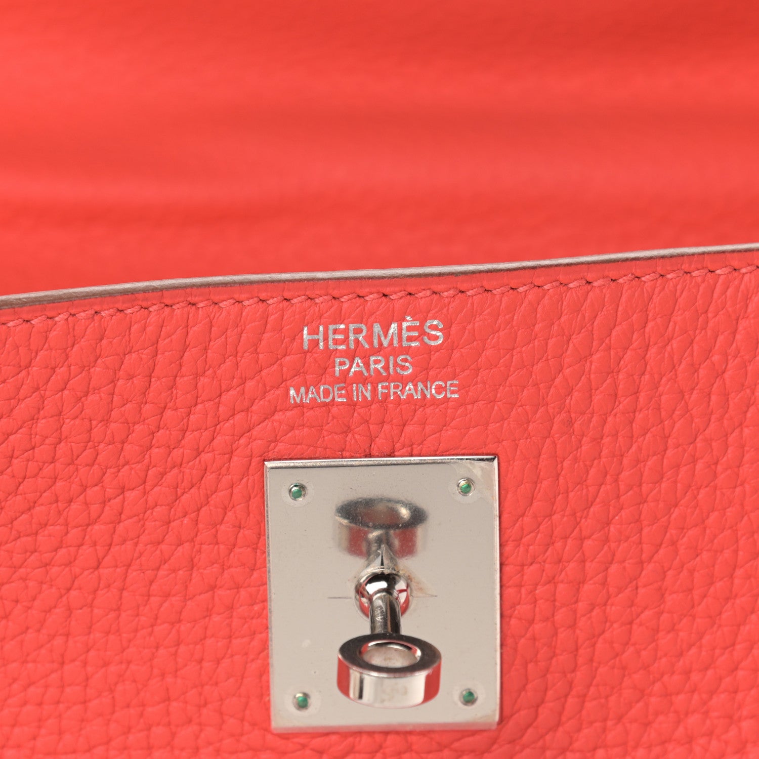 Hermes Taurillon Clemence Kelly Retourne 35 Rose Jaipur 5 of 12