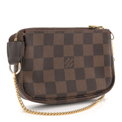 Louis Vuitton Damier Ebene Mini Pochette Accessories 3 of 10