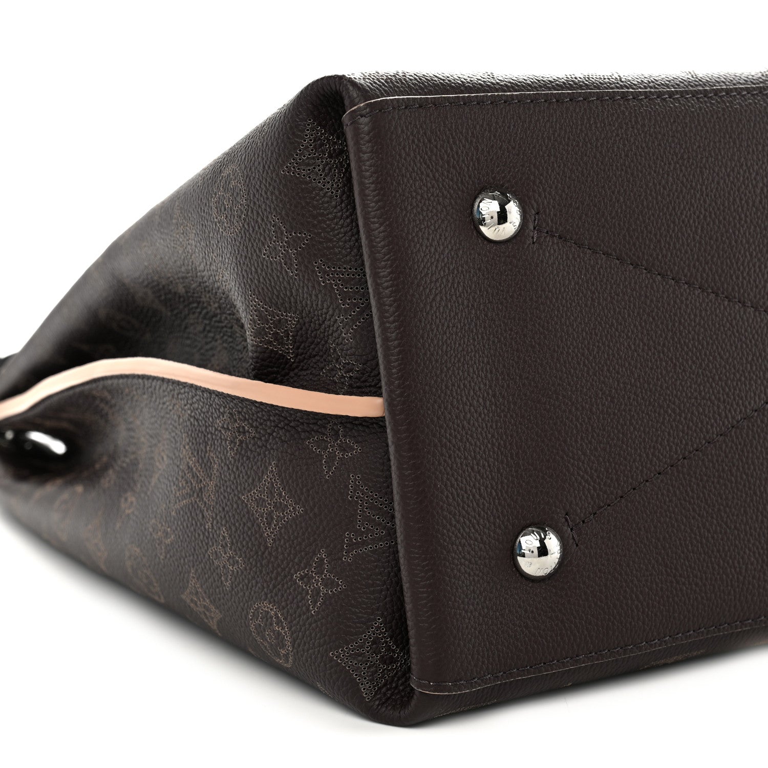 Louis Vuitton Mahina Carmel Hobo Chocolate 9 of 10
