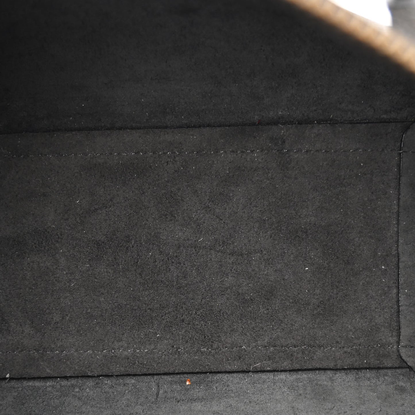 Grained Calfskin Nano Belt Bag Grey