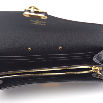 Louis Vuitton Monogram Pallas Wallet Black 5 of 7
