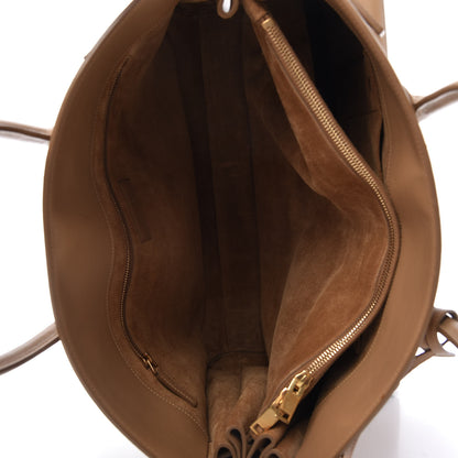 Saint Laurent Calfskin Large Sac de Jour Carryall Tan 5 of 11