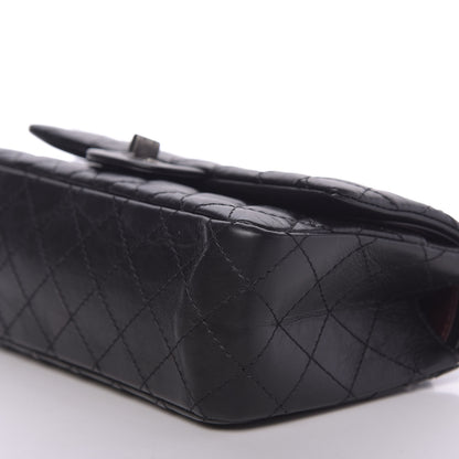 Chanel Aged Calfskin Quilted 2.55 Reissue 225 Flap Black 6 of 11