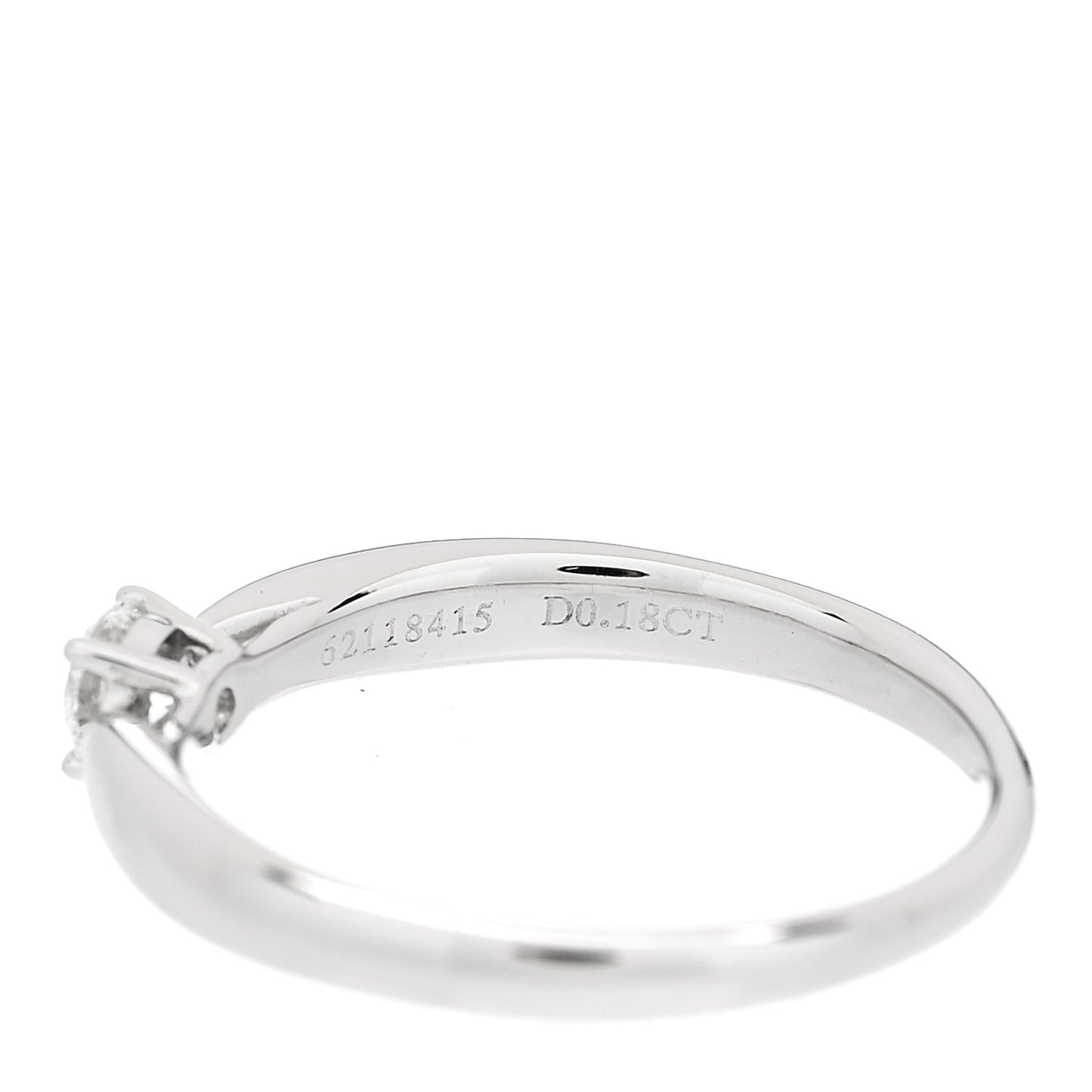 Platinum Diamond .18ct Harmony Solitaire Engagement Ring 52 6