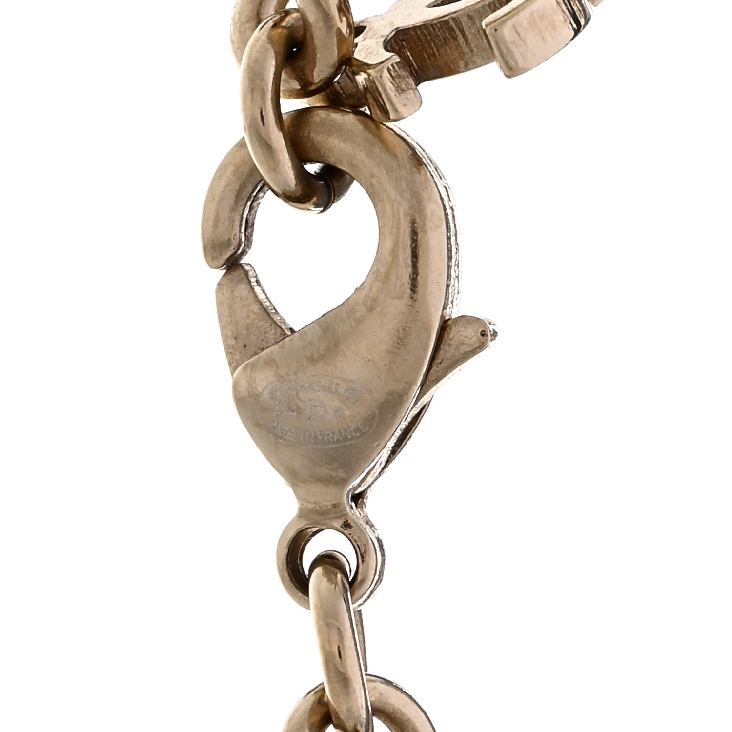 Chanel Metal CC Long Chain Necklace Gold 5 of 6