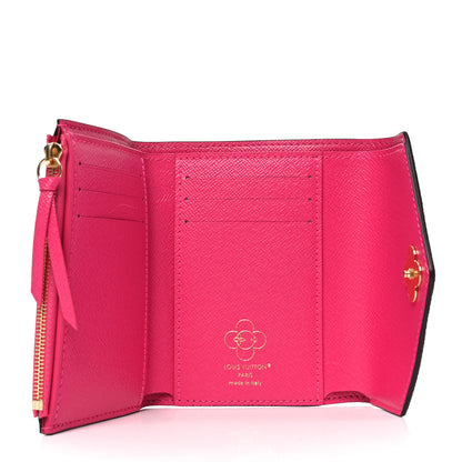 Louis Vuitton Monogram 2025 Christmas Animation Victorine Wallet Frozen Orchid 5 of 7