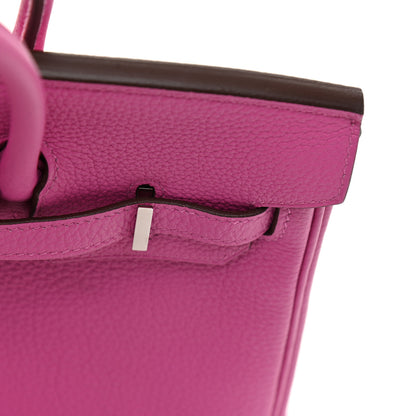 Hermes Togo Birkin 25 Magnolia 12 of 14