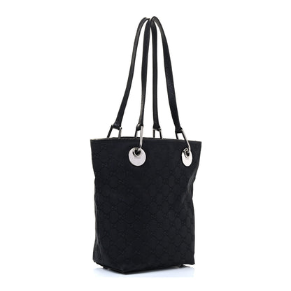 Gucci Monogram Small Eclipse Tote Black 2 of 4