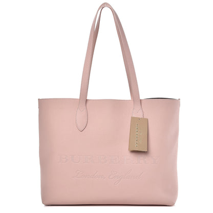 Burberry Grainy Calfskin Remington Tote Pale Ash Rose 1 of 7