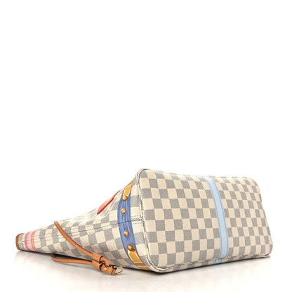 Louis Vuitton Damier Azur Summer Trunks Neo Neverfull MM 5 of 11