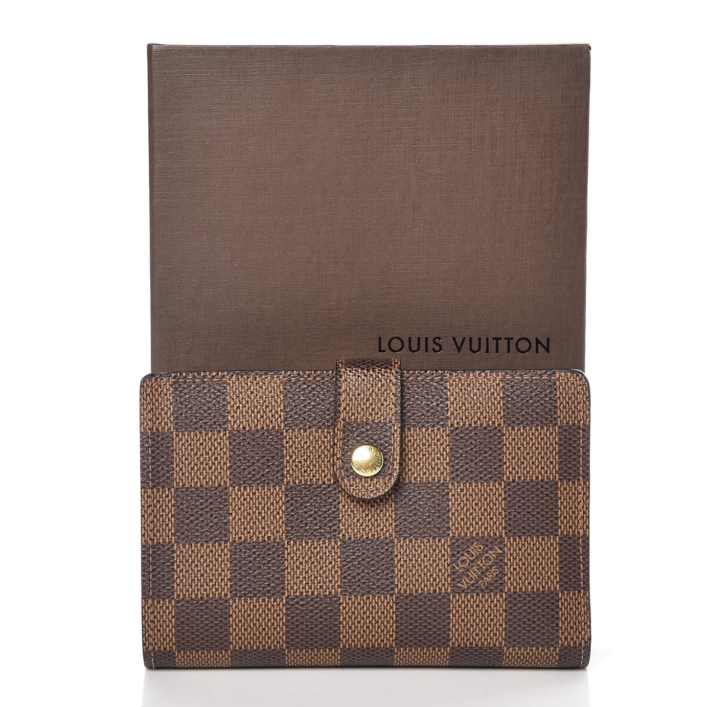 Damier Ebene French Purse Wallet