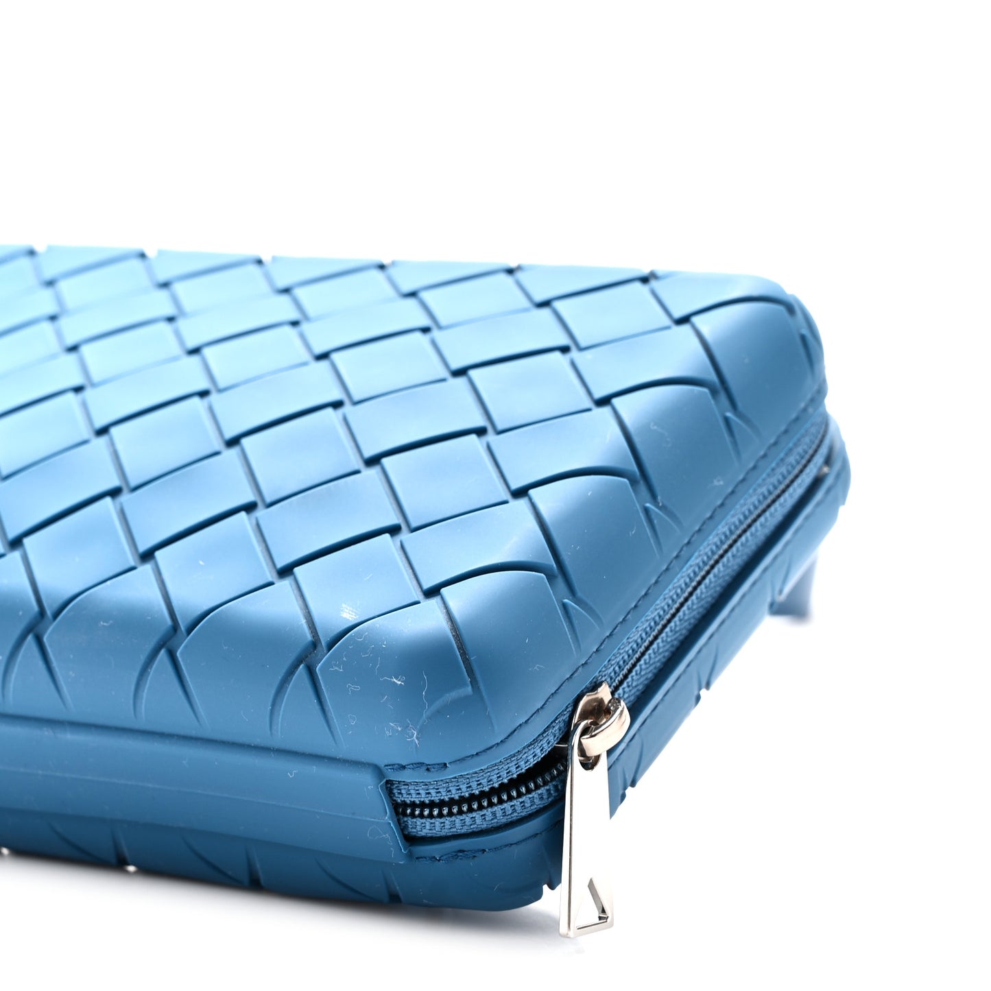 Rubber Intrecciato Tech Crossbody Deep Pacific