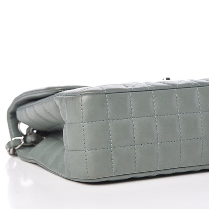 Chanel Lambskin Quilted Lady Graphic Flap Green 9 of 11