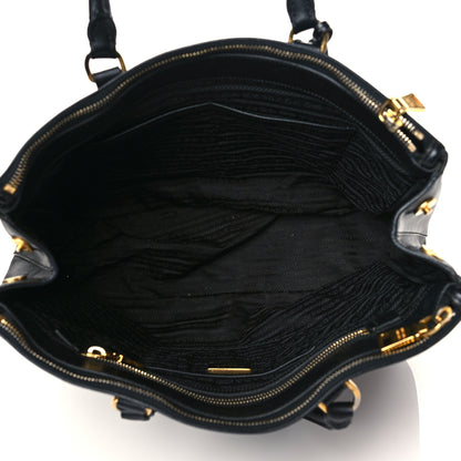 Prada Saffiano Medium Galleria Double Zip Tote Black 4 of 9
