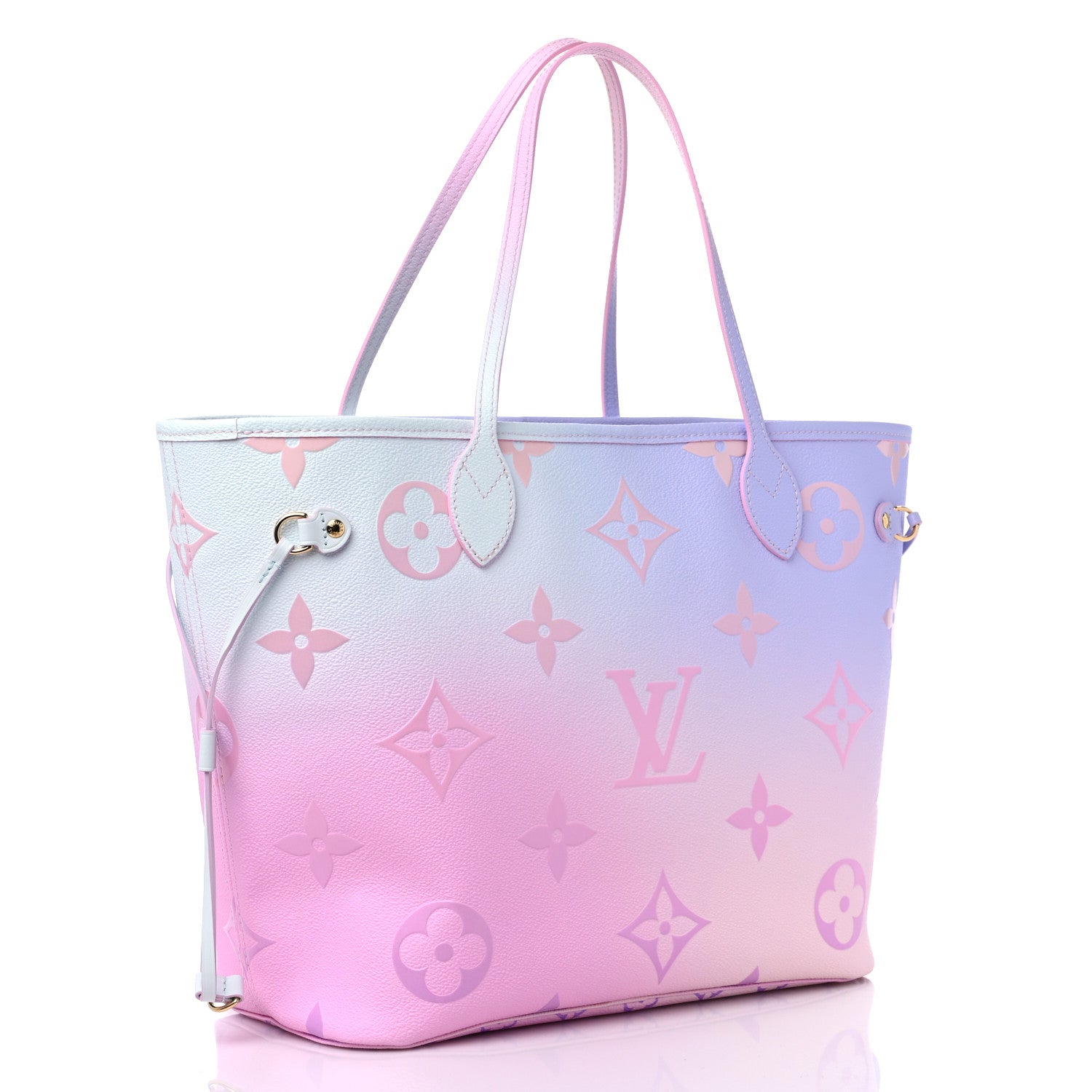 Louis Vuitton Monogram Giant Spring In The City Neverfull MM Sunrise Pastel 4 of 9