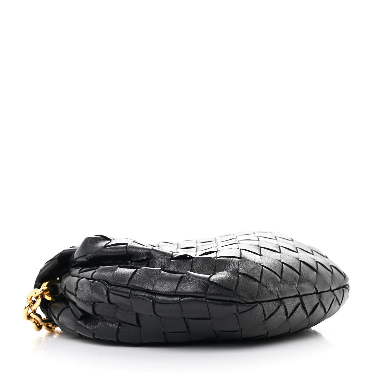 Nappa Intrecciato Mini Chain Jodie Black