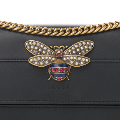Gucci Calfskin Queen Margaret Chain Wallet Black 7 of 15