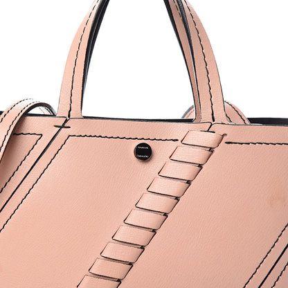 Proenza Schouler Mini Grain Small Hex Tote Deep Blush 10 of 10