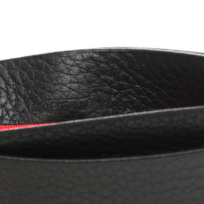 Christian Louboutin Calfskin Kios Card Holder Black 7 of 8