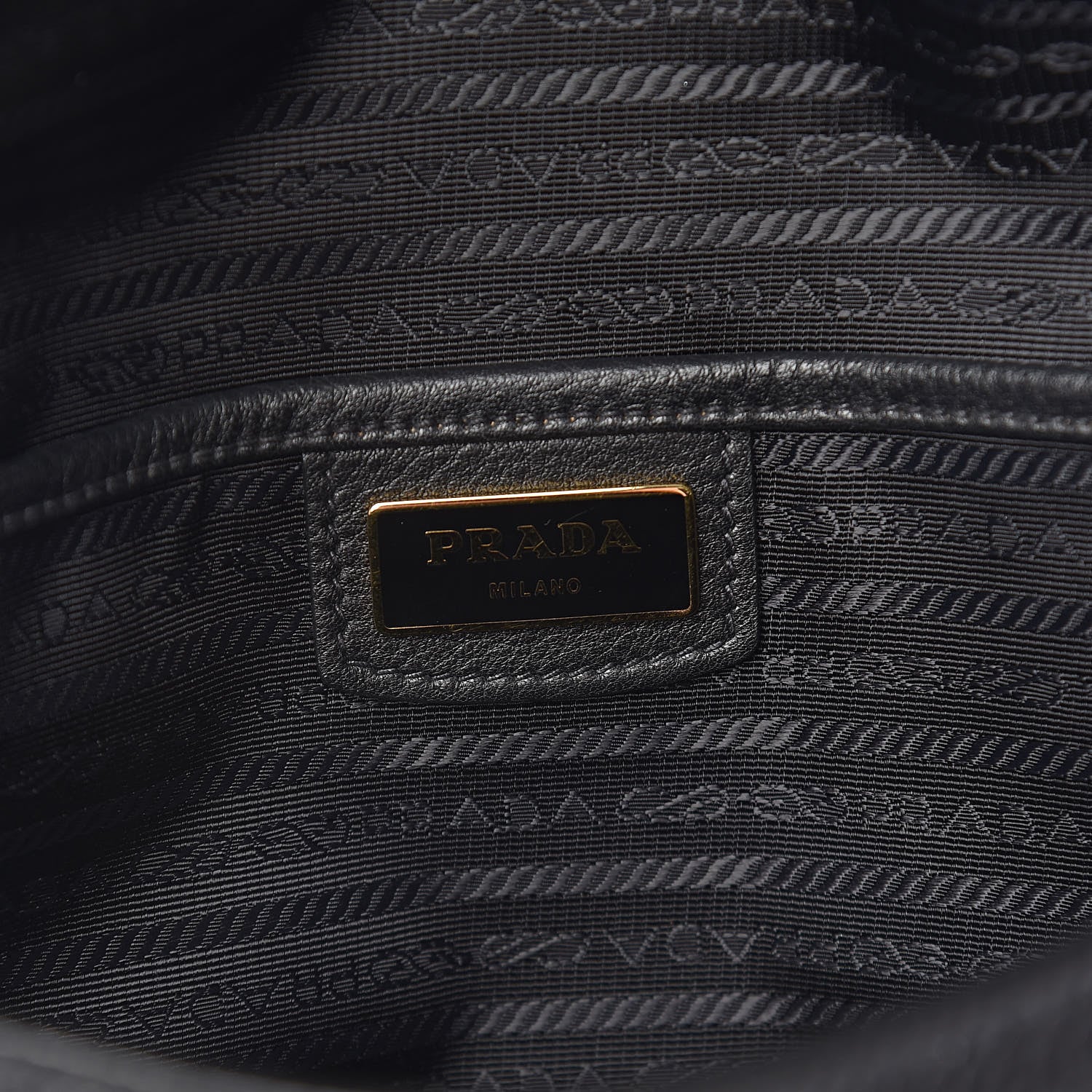Prada Vitello Phenix Crossbody Bag Black 6 of 11