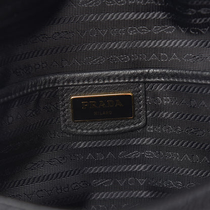 Prada Vitello Phenix Crossbody Bag Black 6 of 11