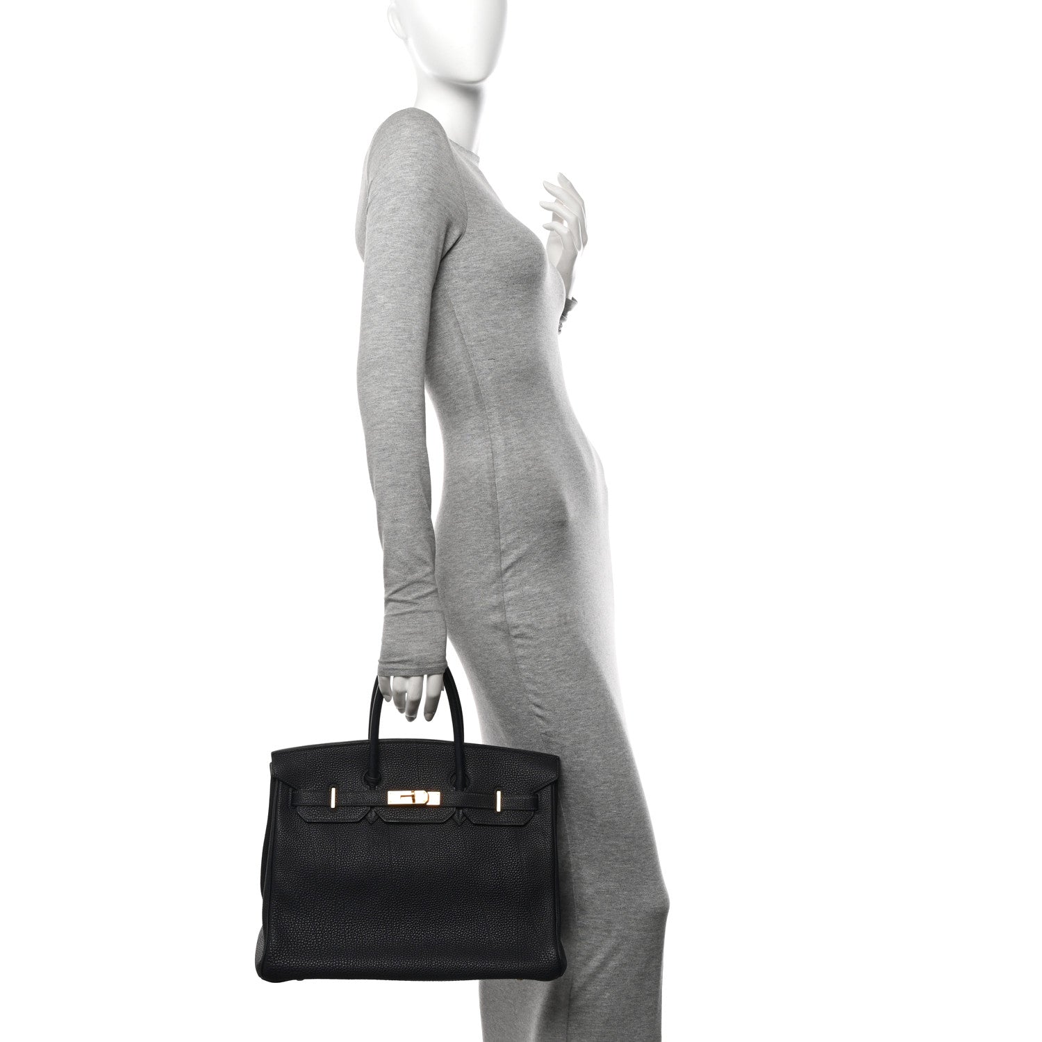 Hermes Togo Birkin 35 Bleu Indigo 2 of 12